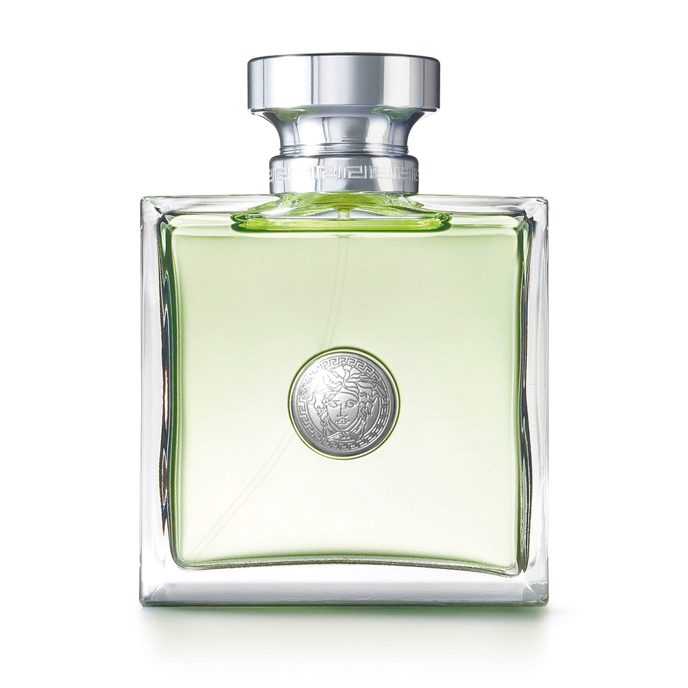 Versace Versense perfume being applied on wrist for a fresh, versatile scent.