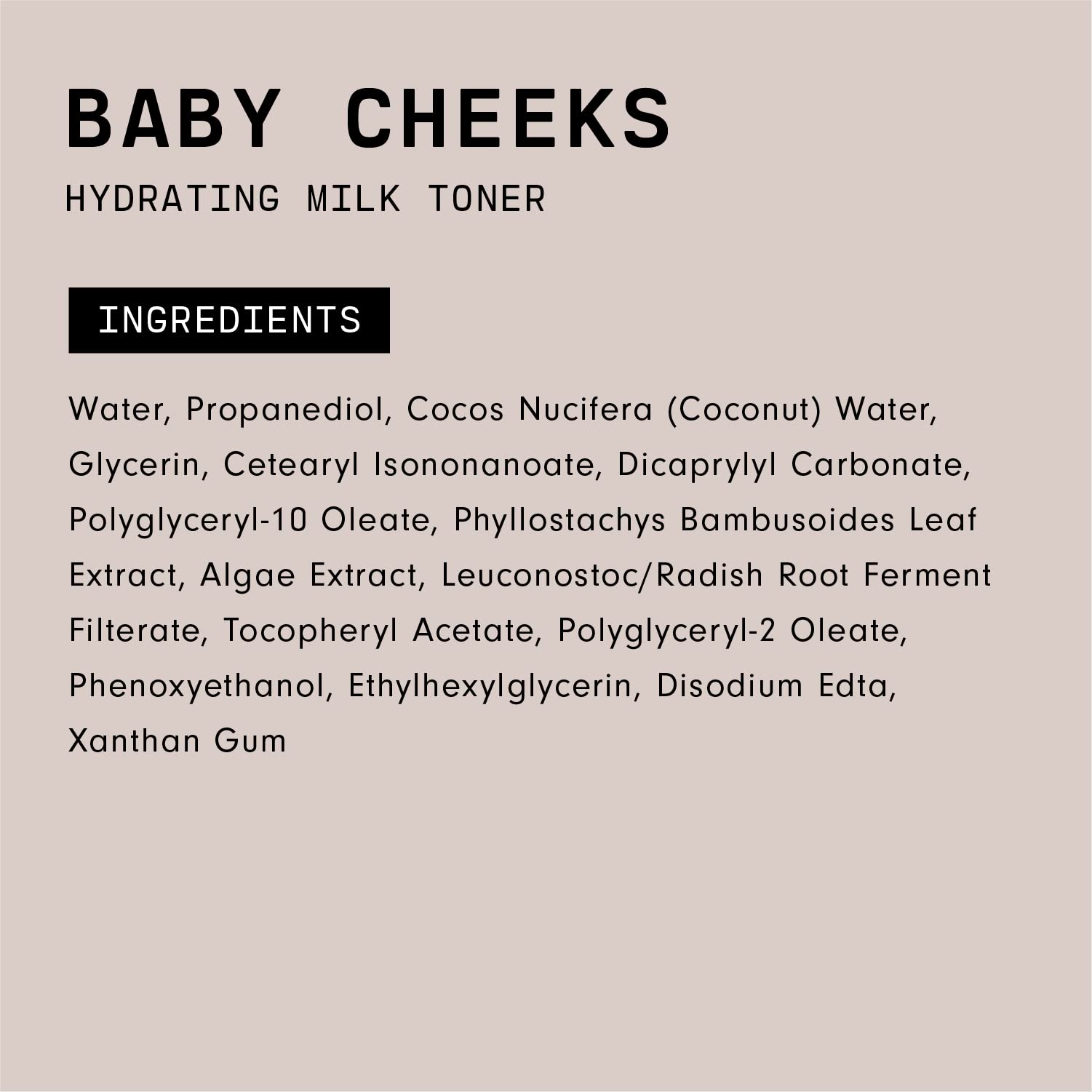 Versed Baby Cheeks toner applying in a morning routine for gentle daily use