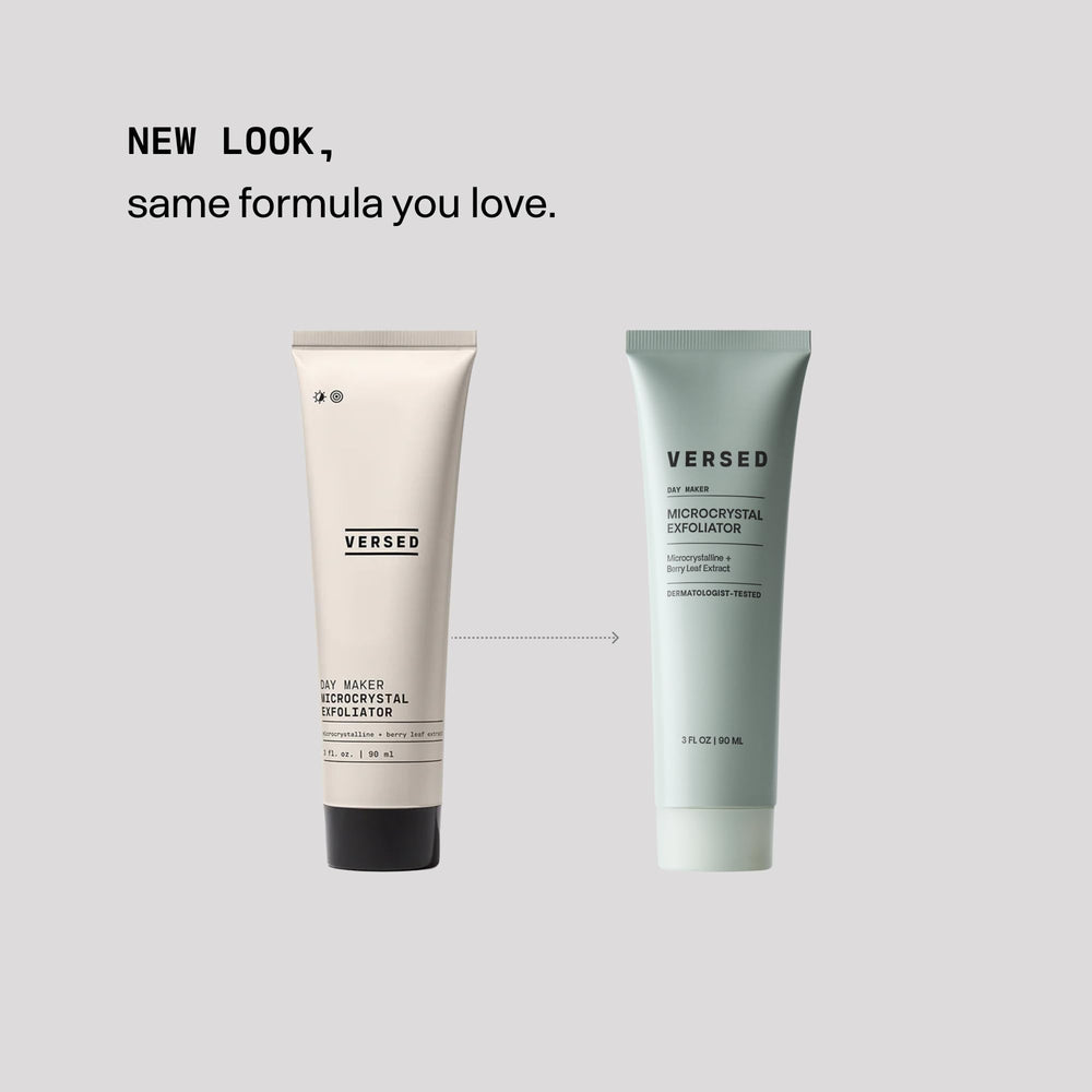 Versed Day Maker with black currant and raspberry leaf extracts for balanced skin.