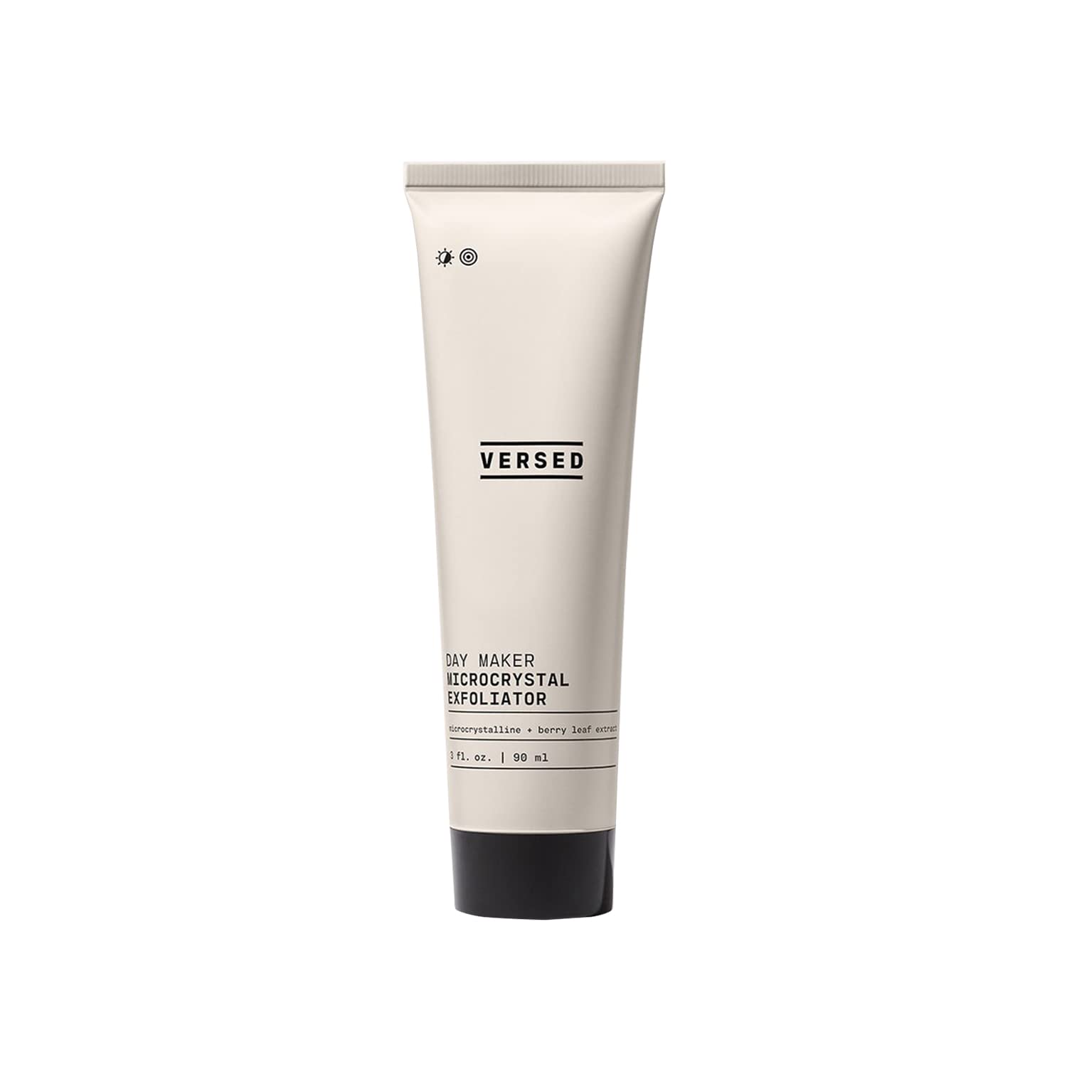Versed Day Maker exfoliating cleanser cream closeup showing creamy texture for smoother skin