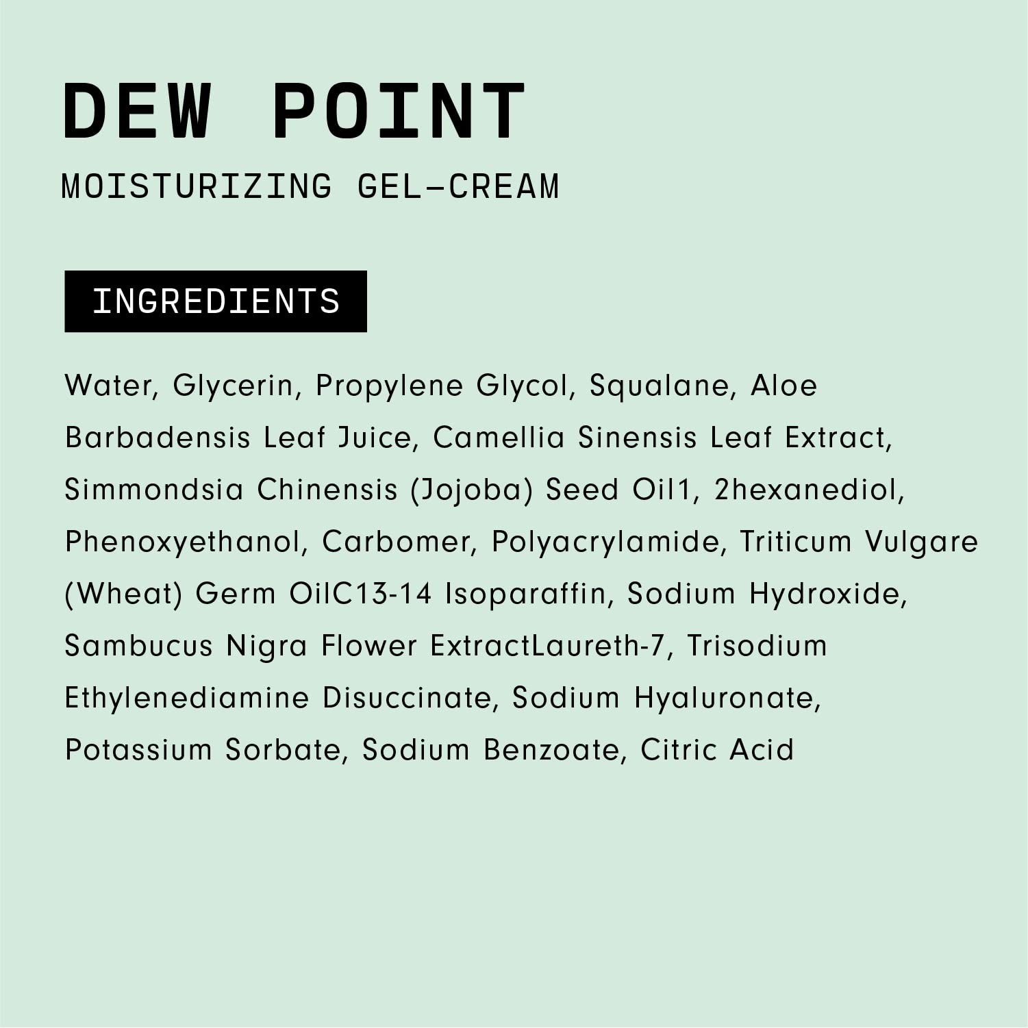 Versed Dew Point Gel Moisturizer on bathroom shelf suggests daily hydration ritual