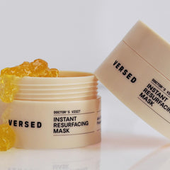 Versed Doctor's Visit mask ingredients pineapple papaya enzymes for brightening.