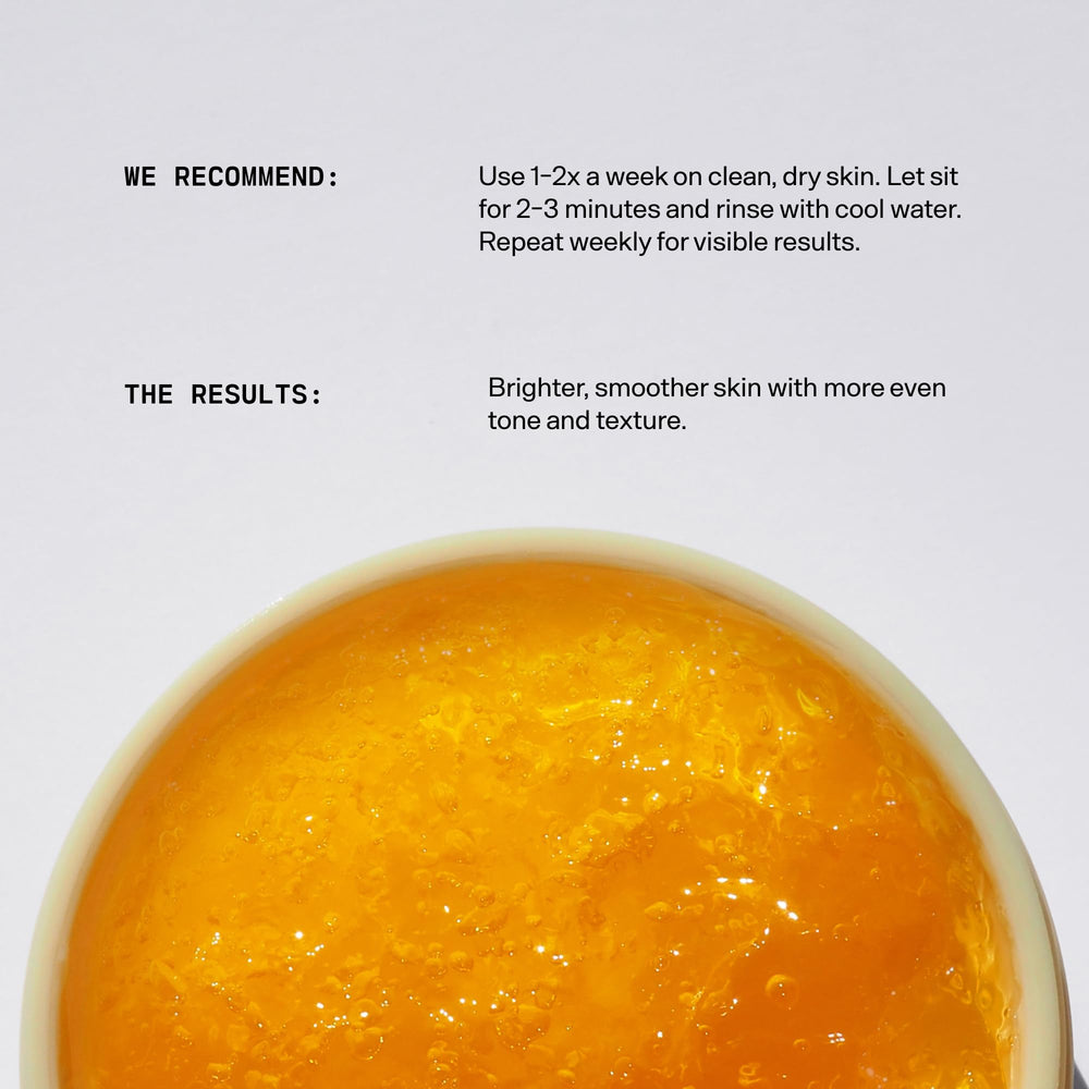 Versed Doctor's Visit mask spread on face demonstrates even coverage before rinse.