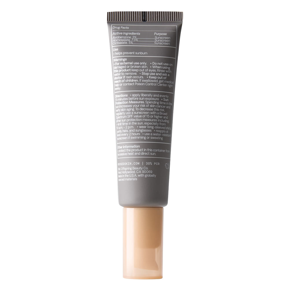 Versed Good Defense Sunscreen makeup-friendly layer under foundation