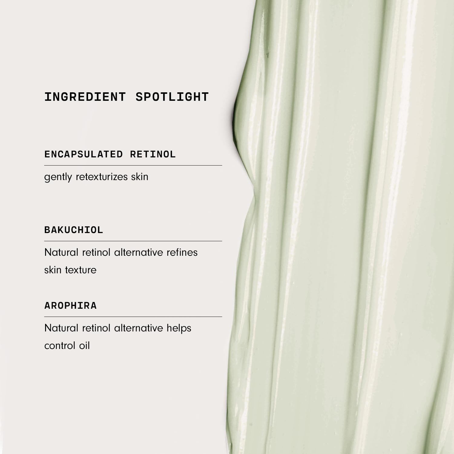 Versed Press Restart serum pump dispense captured for easy nightly application