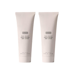 Versed Press Restart retinol body lotion bottle shows easy nightly use