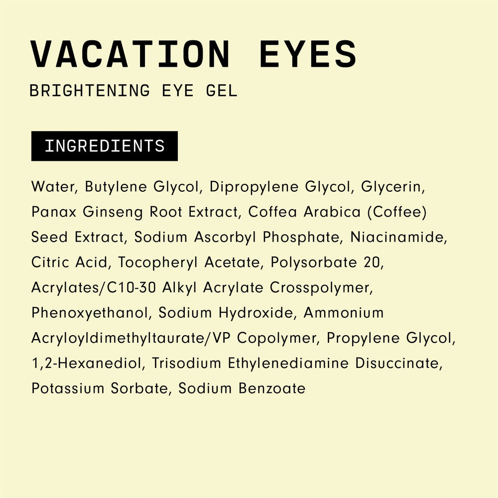 Versed Vacation Eyes gel closeup shows silky texture and smooth application.