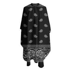 VERTEX&KAIBIN barber cape soft material for comfortable, breathable wear.