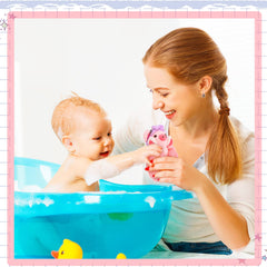 Vesici kids loofah with lanyard for quick drying and hanging