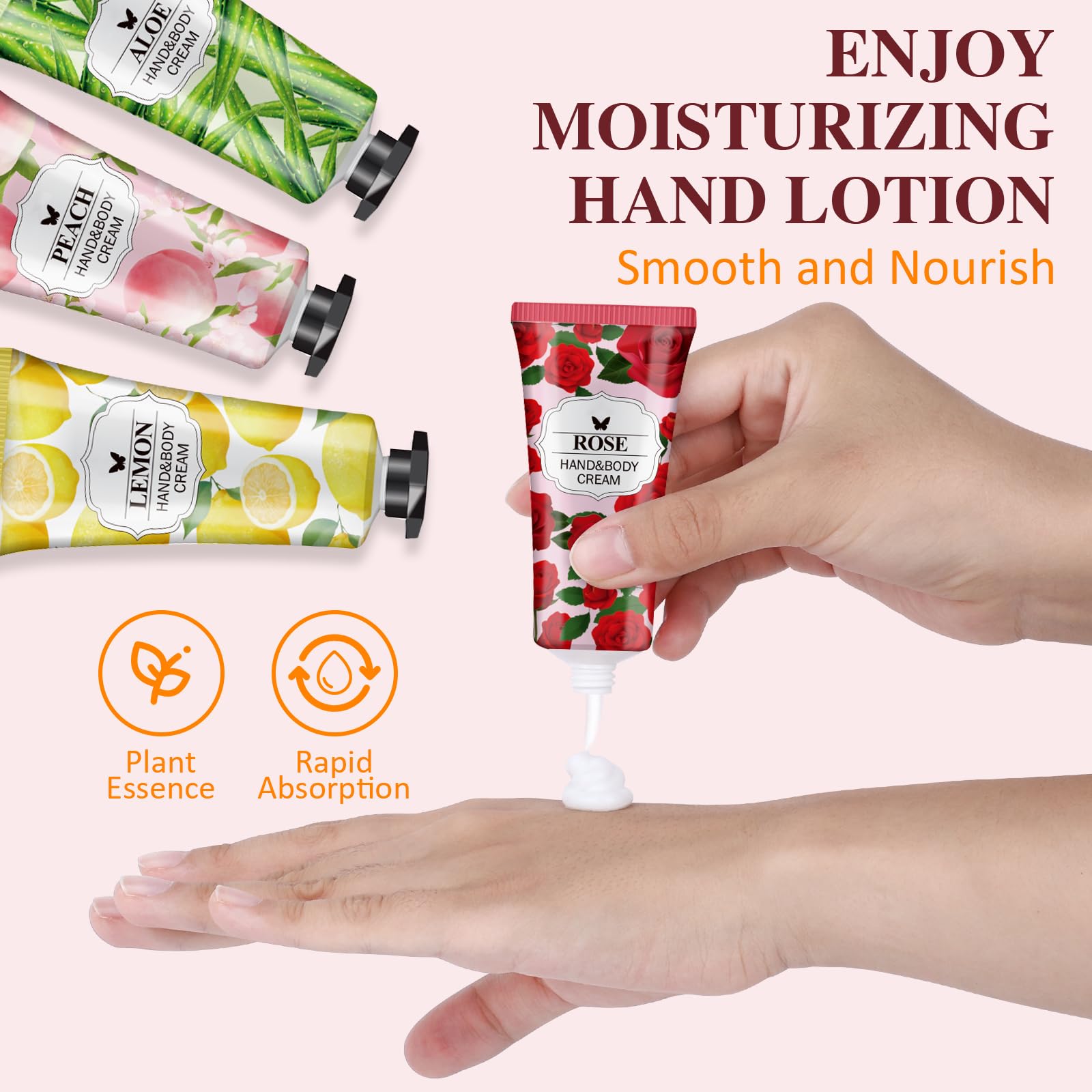 VESPRO chamomile scent hand cream sample, soothing fragrance and non-greasy feel.