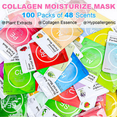 VESPRO collagen essence sheet mask closeup application demonstrates even spread for comfortable wear.