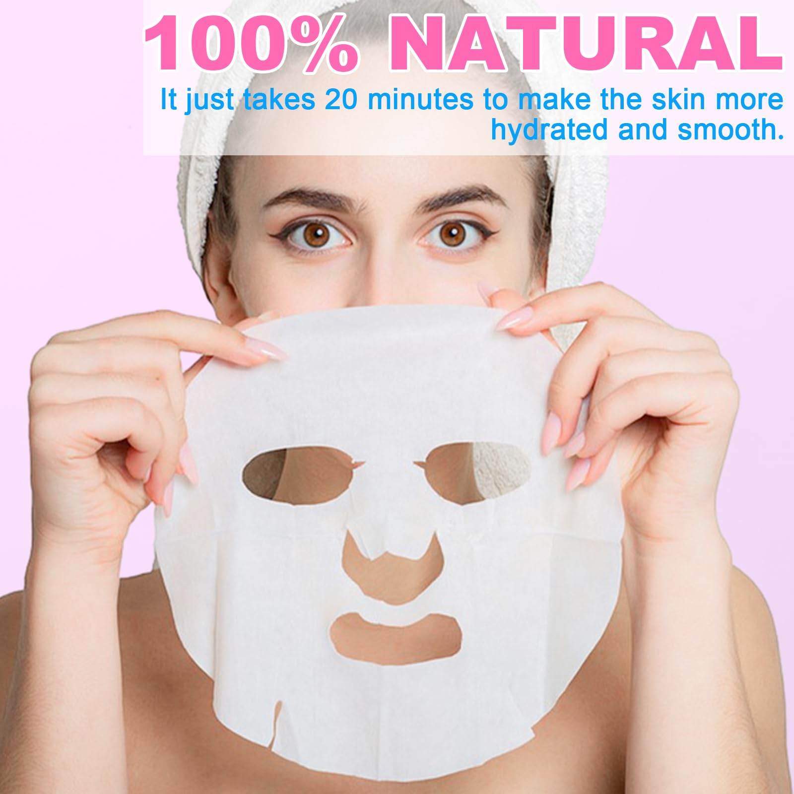 VESPRO collagen essence sheet mask daily ritual emphasizes a calming 15-minute skincare moment.