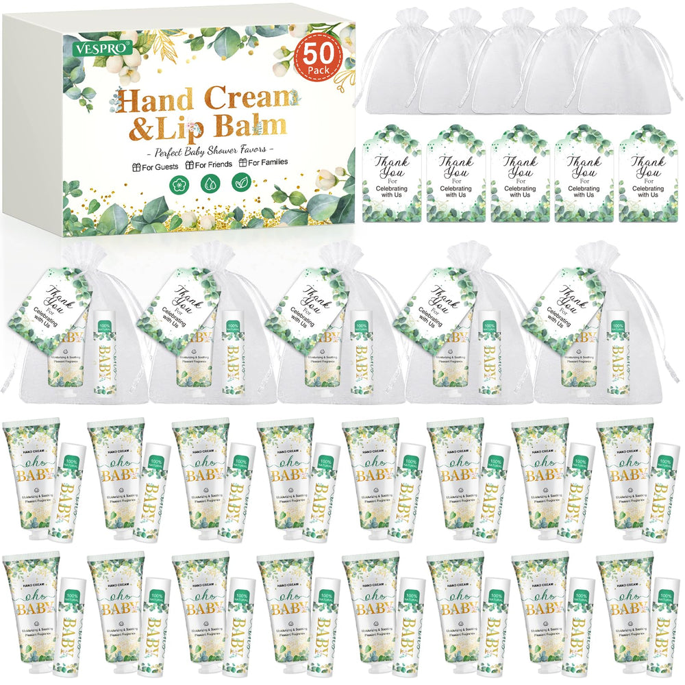 VESPRO hand cream bulk set for guest favors.
