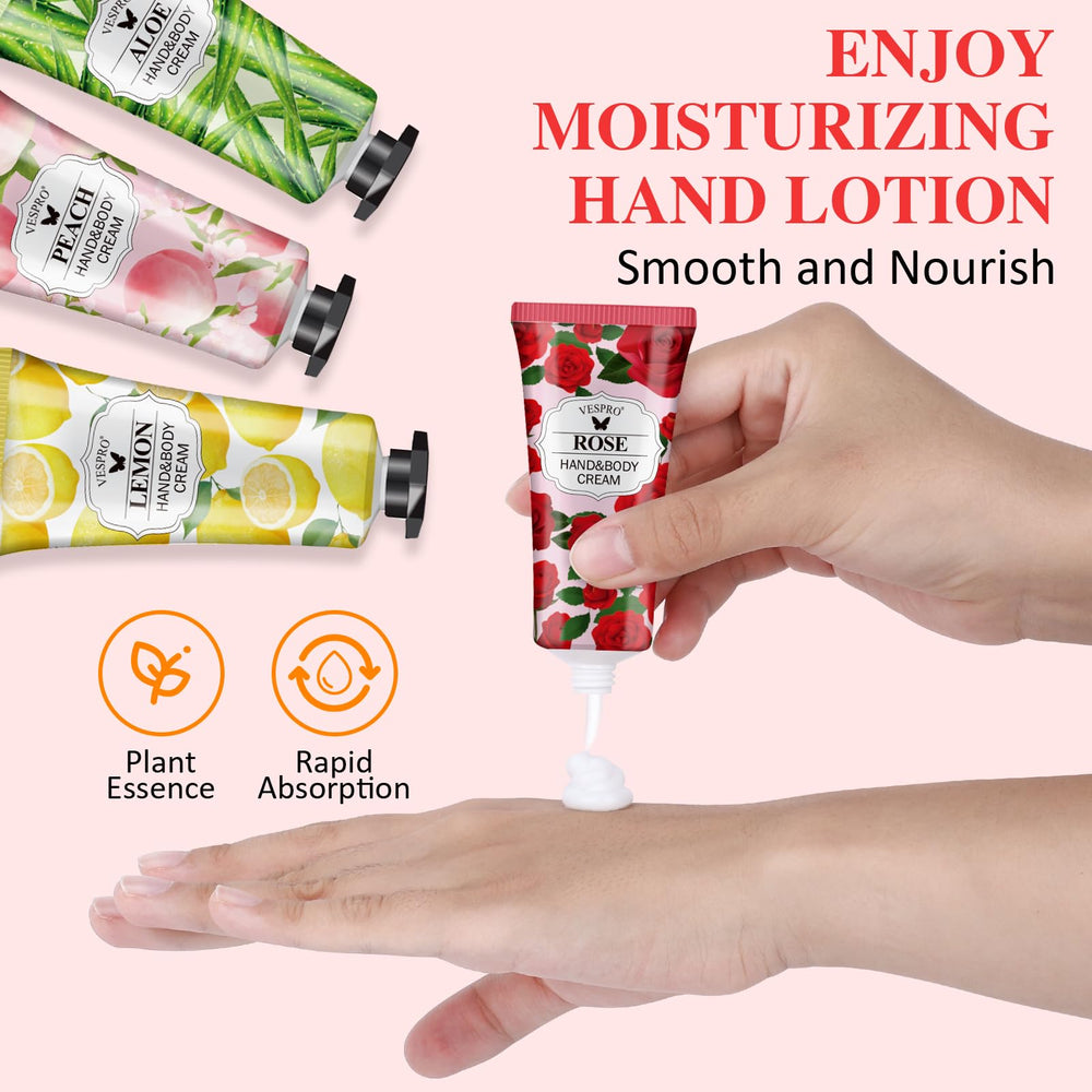 VESPRO honey-shea butter hand cream provides deep nourishment and quick absorption.