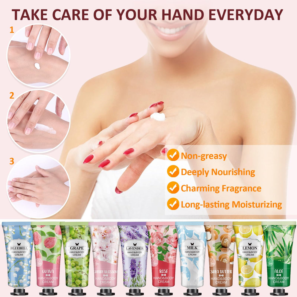VESPRO lavender scent hand cream mini, compact and quick-absorbing moisture.