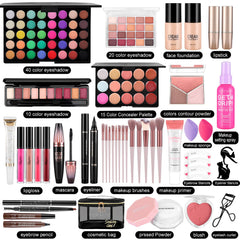 VESPRO 20-color portable eyeshadow palette for on-the-go, easy touch-ups.