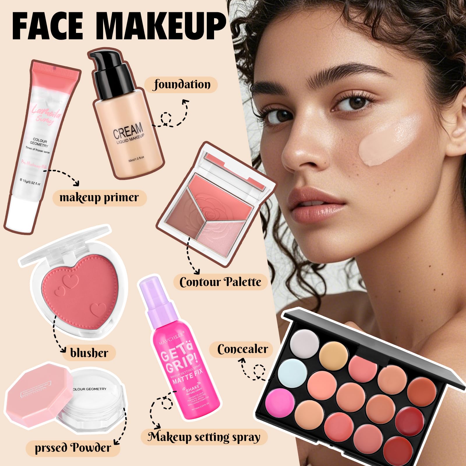 VESPRO lipstick and lipgloss duo adds finishing color with comfortable wear.