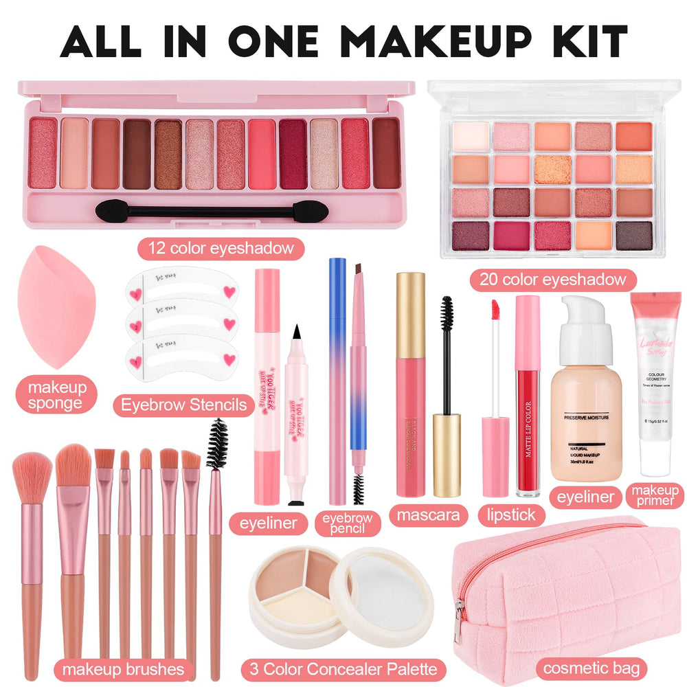 VESPRO travel-friendly makeup bag keeps essentials organized for on-the-go touch-ups