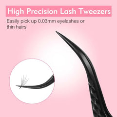 VEYES INC lash tweezers fiber-tip control ideal for volume lashes