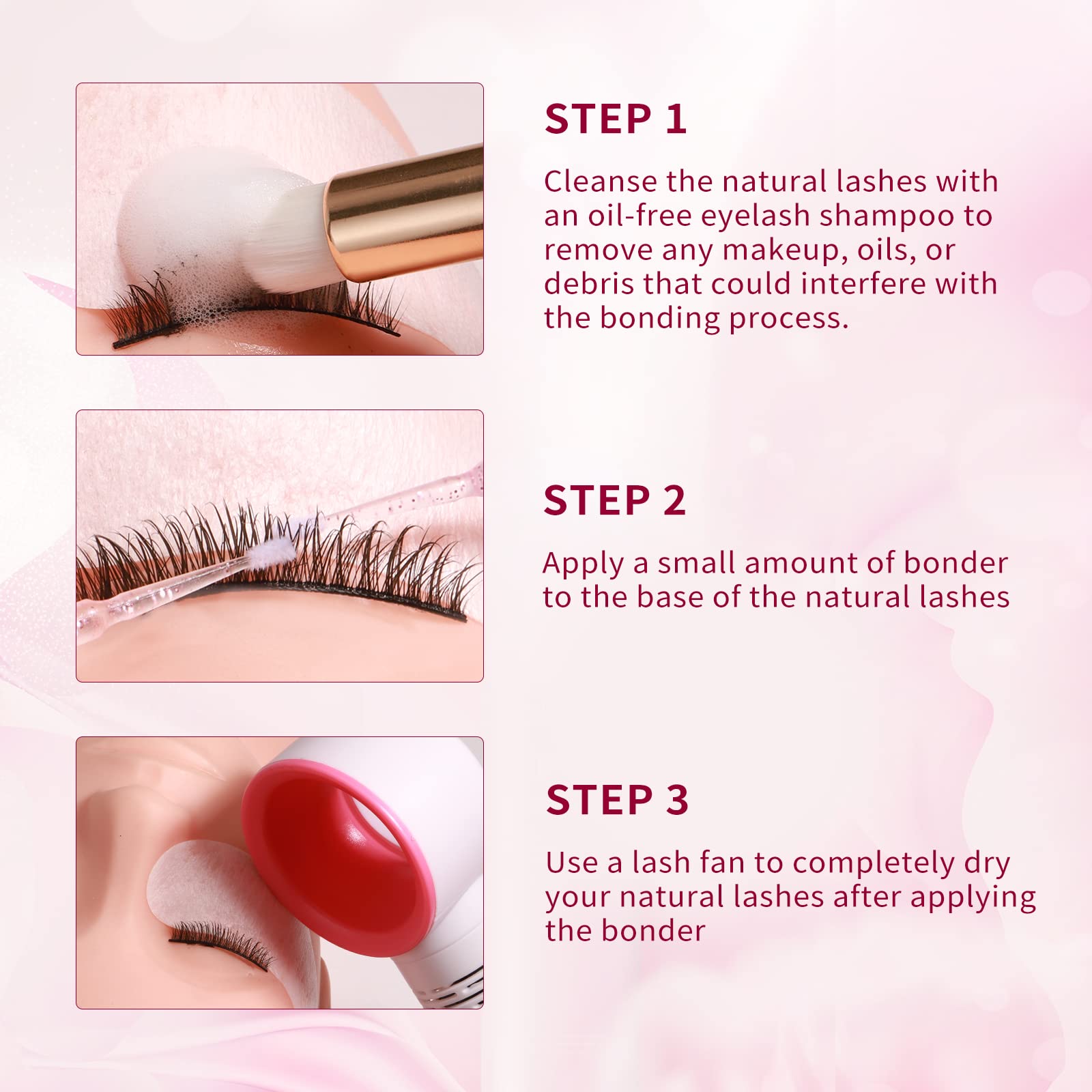 VEYES INC Super Lash Bonder oil-resistant formula supports longer-lasting retention on clients.