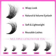VEYESBEAUTY application easy process for quick lash look