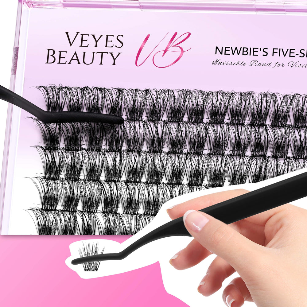 VEYESBEAUTY quick five-second setup demonstrates speedy self-application
