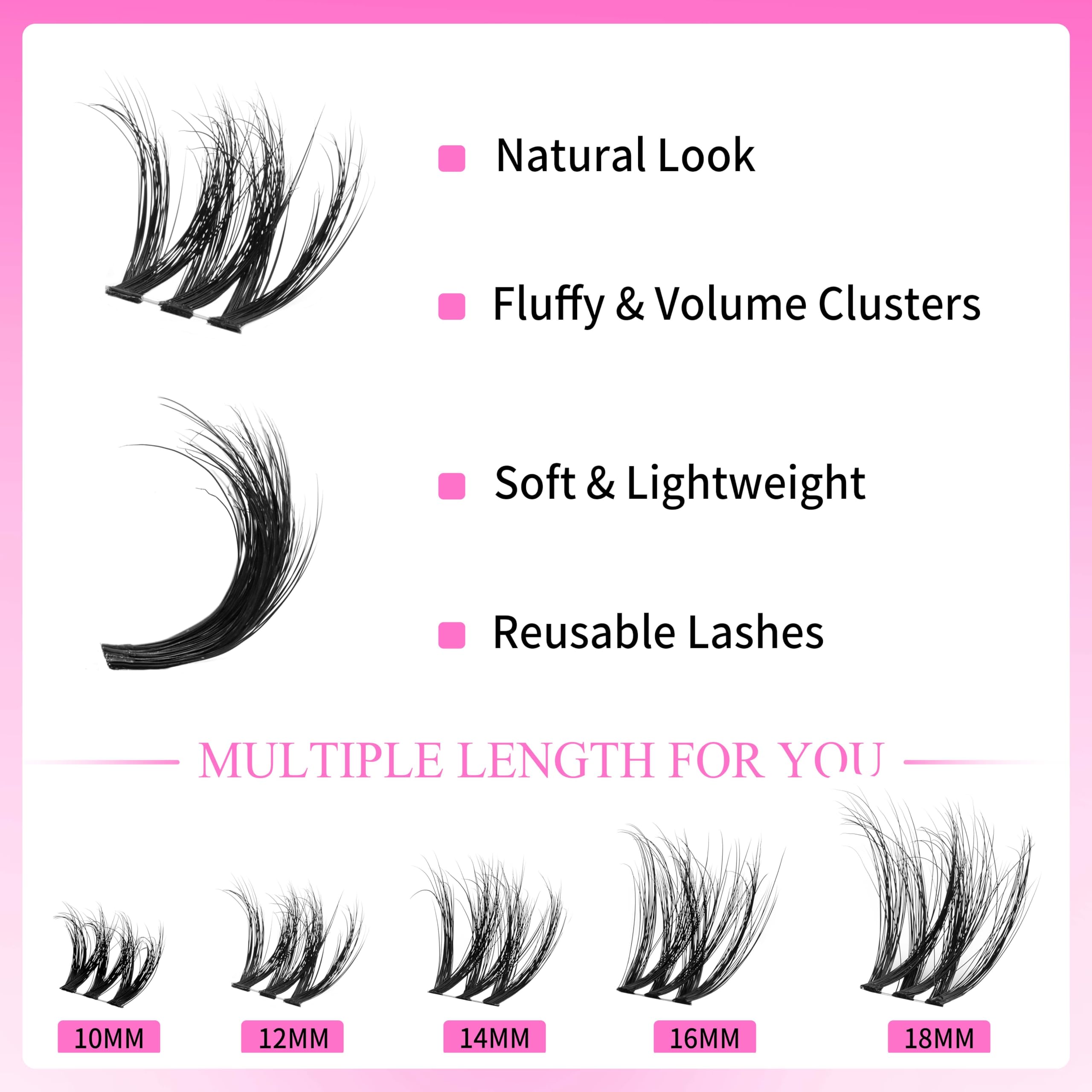 VEYESBEAUTY application tweezers aiding precise cluster placement