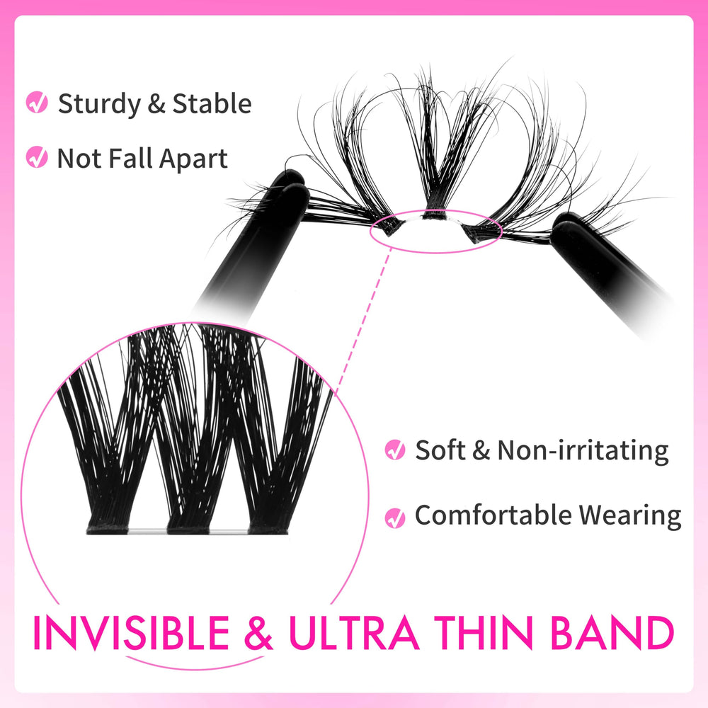 VEYESBEAUTY newbie-friendly five-second lashes for quick easy application