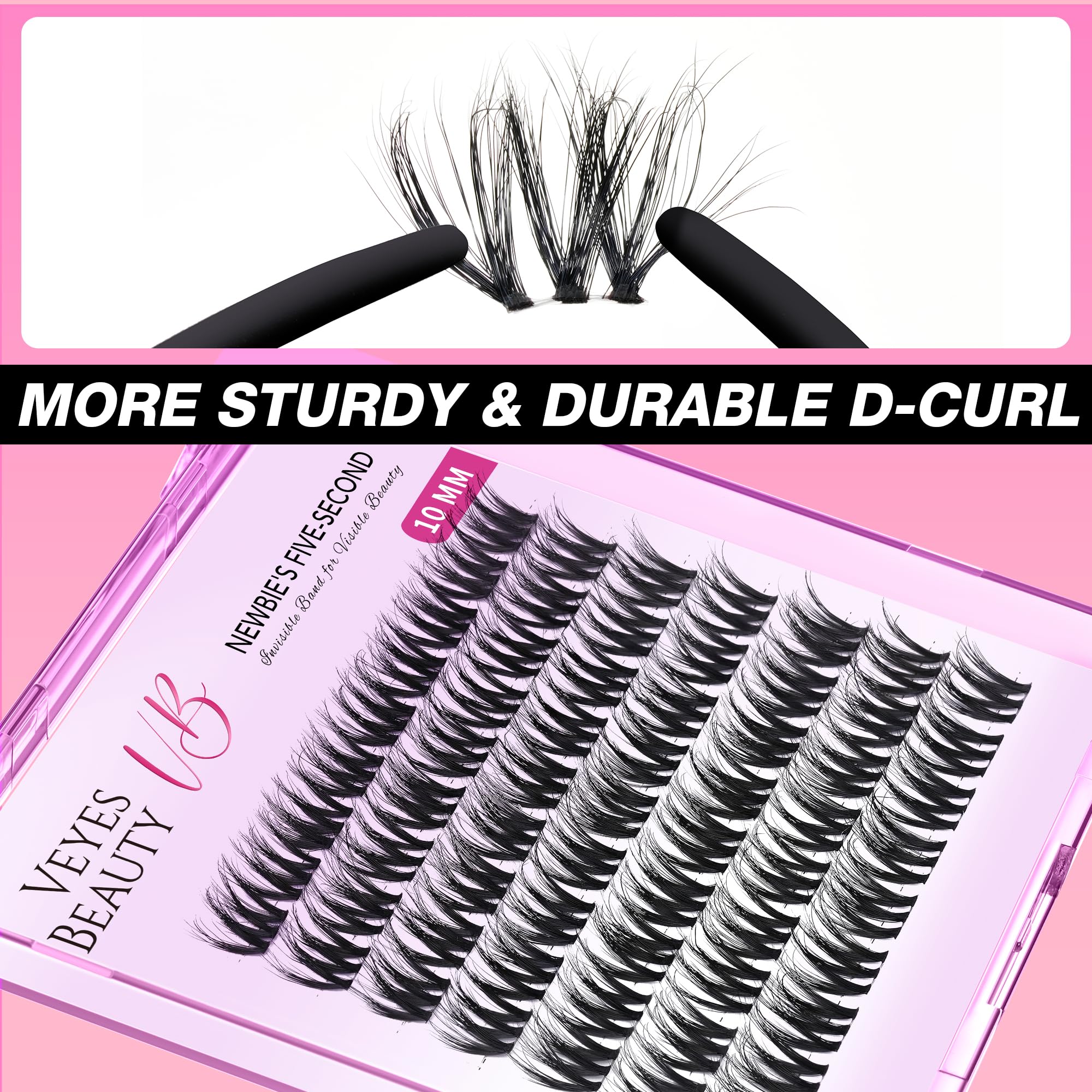 VEYESBEAUTY sistema cinco segundos para novatas con volumen rapido