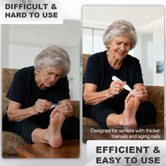VFD cordless nail file in use on nails for smooth shaping