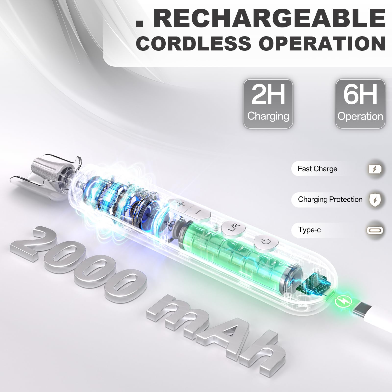 VFD cordless drill coreless motor delivers quiet, efficient nail care