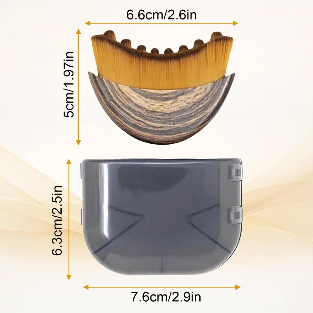 VFFWBB all-skin-types brush offers safe, gentle bristles for sensitive skin