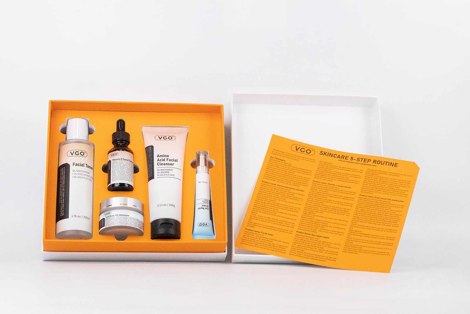 VGO unisex-friendly routine image suitable for all adults.