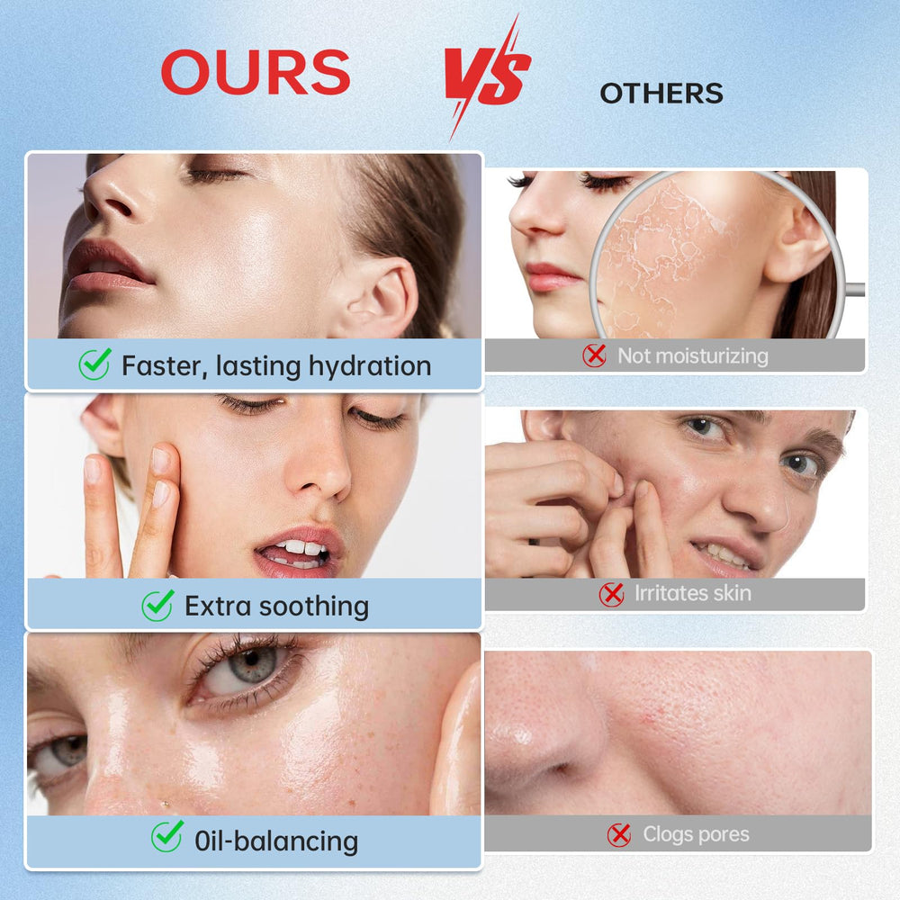 VGO snail mucin moisturizer fast absorption—quickly leaves skin feeling smooth and refreshed.