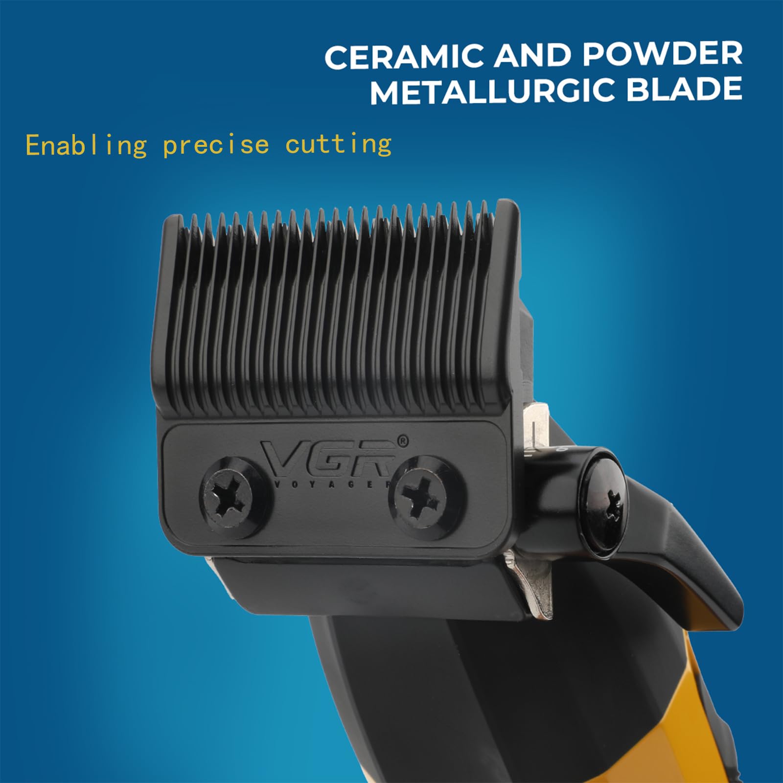 VGR 285 six magnetic guide combs offer versatile length options