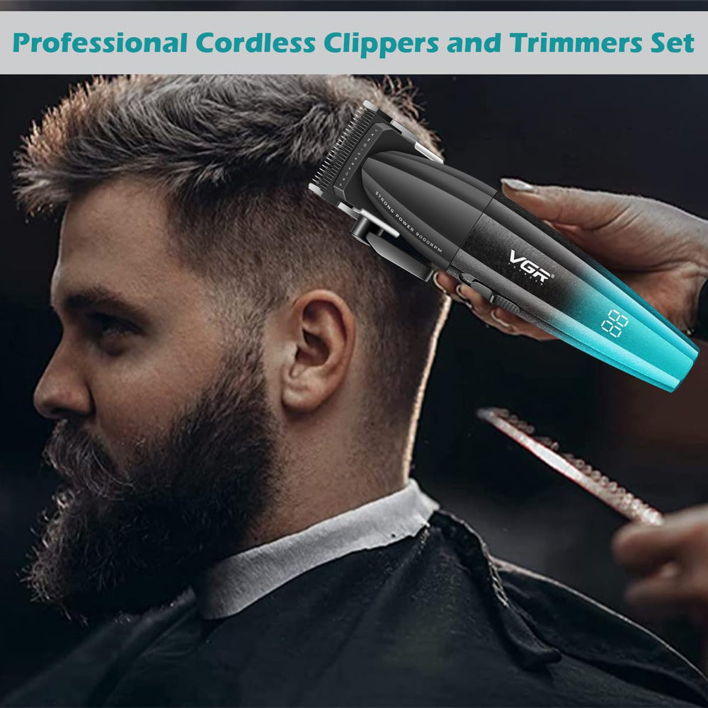 VGR 640S3 low-heat blades stay comfortable during extended grooming.