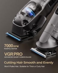Close-up of VGRPRO blade showcasing sharp, precise cutting capability.