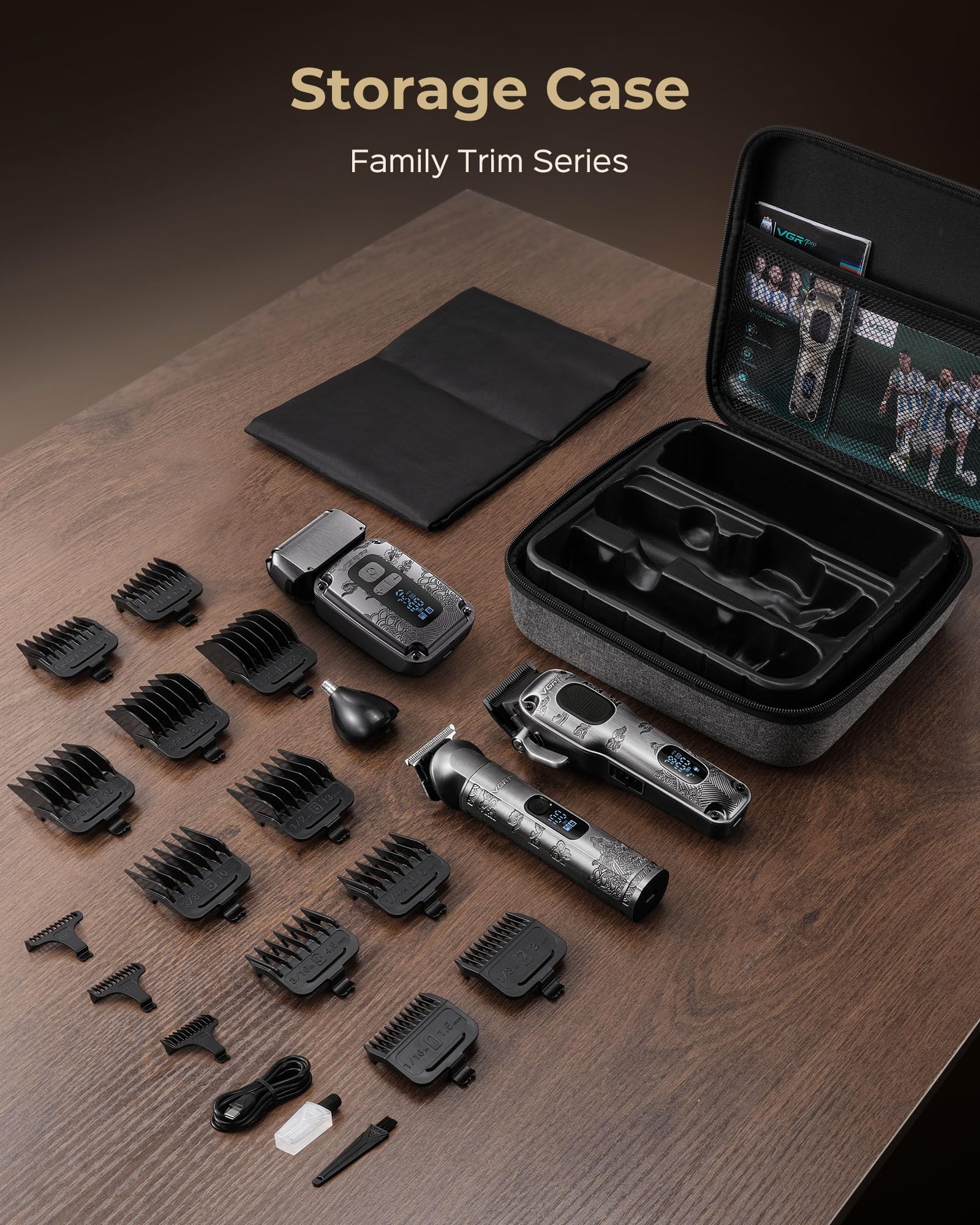 VGRPRO IPX7 waterproof design for washable components