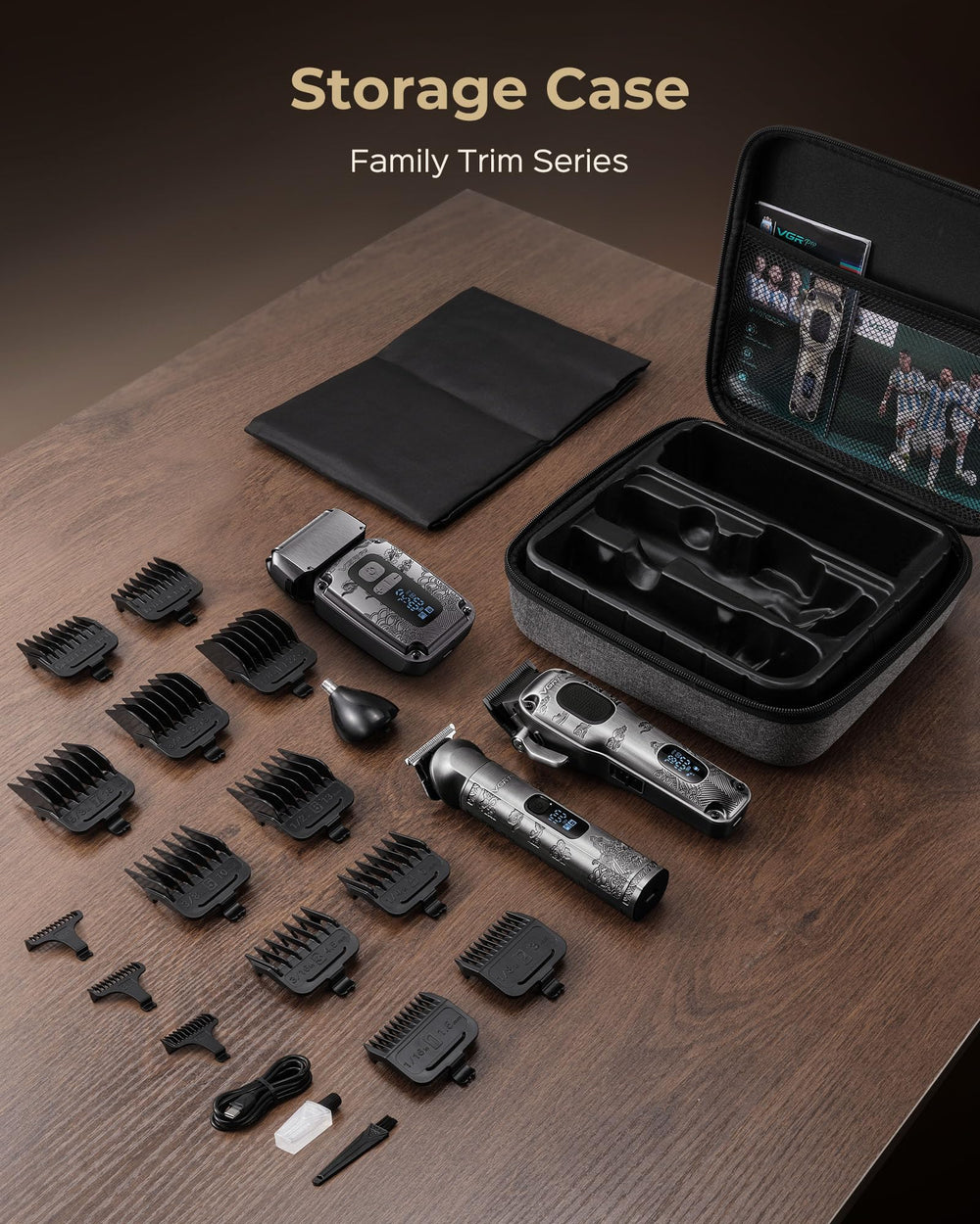 VGRPRO IPX7 waterproof design for washable components