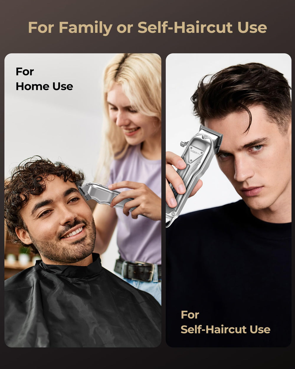 VGRPRO low-noise operation keeps kids comfortable during grooming.