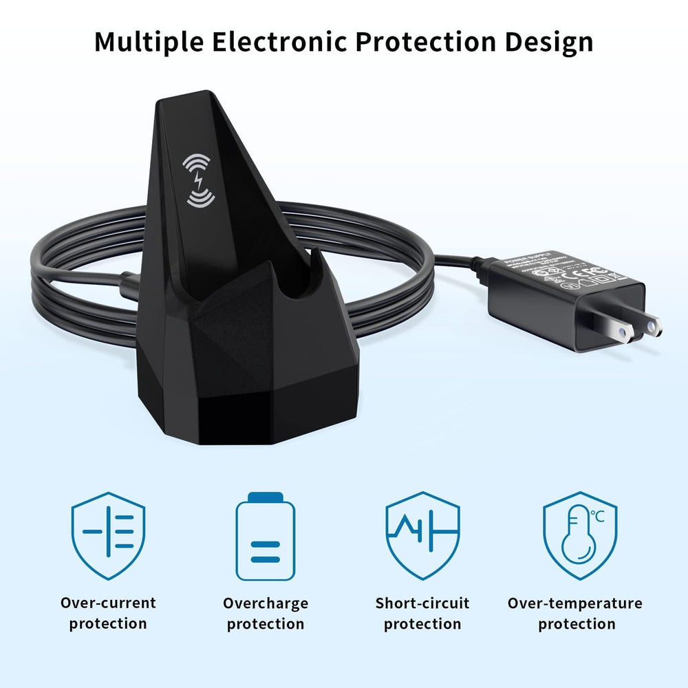vhbw charger dock with ETL certification and safety features for trusted use.