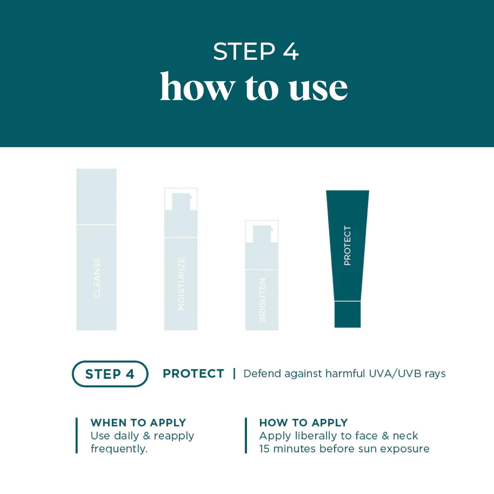 VI DERM SPF50 Daily UV Defense on the body blends easily for head-to-toe sun defense.