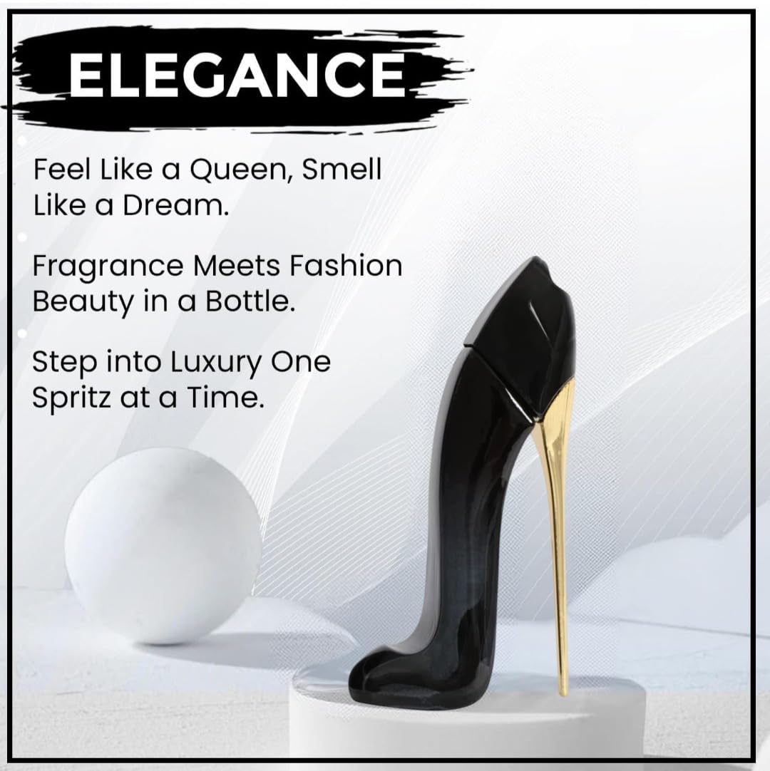 Viaan Krishna Fantasy Girl mini high heel bottle—playful design for a stylish fragrance routine.