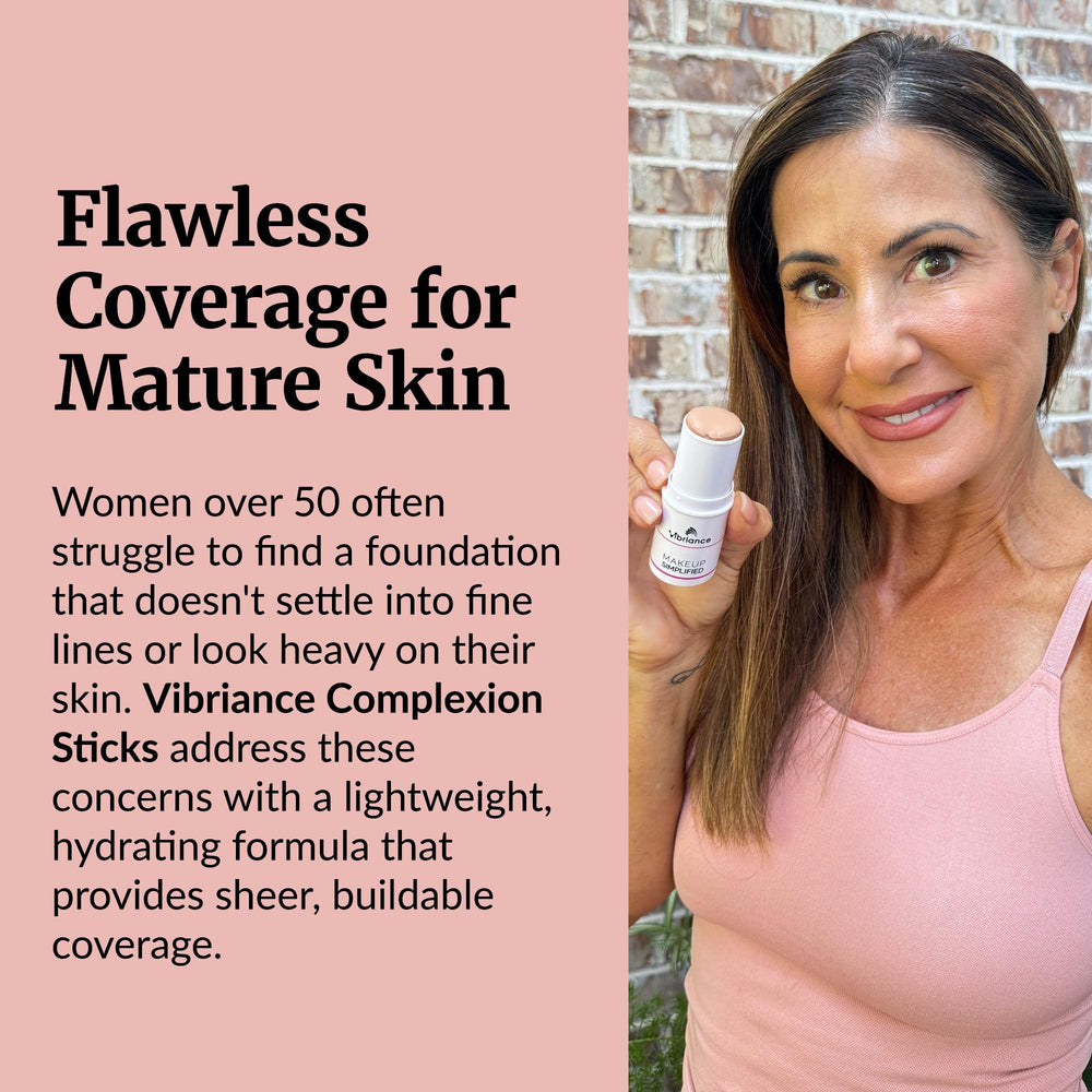 Vibriance Complexion Sticks apply-ready design suits mature skin routines
