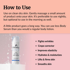 Vibriance Hyaluronic Acid Serum texture on skin highlights deep hydration benefits.