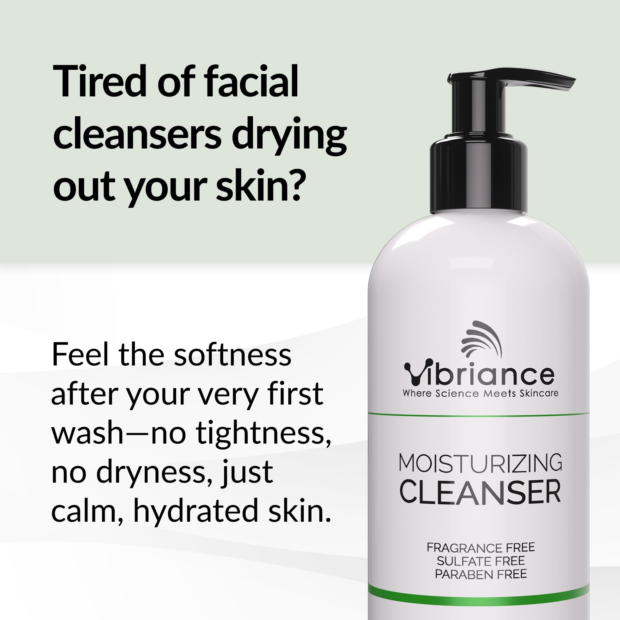 Oil texture close-up highlights Niacinamide and Shea Butter in the formula