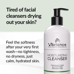 Oil texture close-up highlights Niacinamide and Shea Butter in the formula