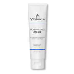 Vibriance Moisturizing Cream all-day hydration closeup shows soft, non-greasy skin.