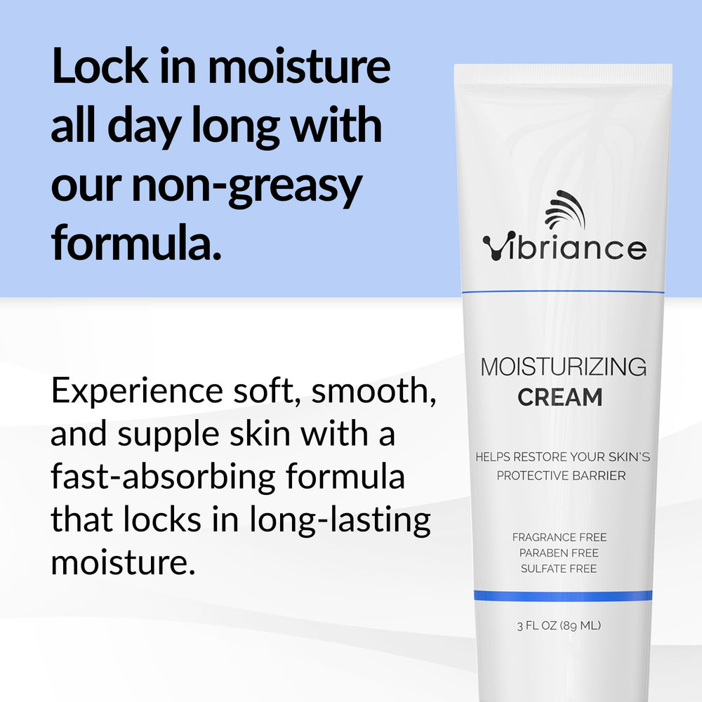 Vibriance Moisturizing Cream plant-based-ingredients closeup highlights red algae and squalane for hydration.