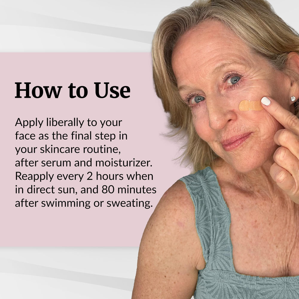 Vibriance Sheer Zinc Sunscreen hydration boost with hyaluronic acid for skin